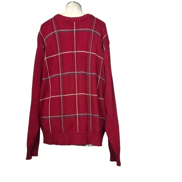 Oscar de la Renta Other - Oscar De La Renta Red Sweater Men's XL